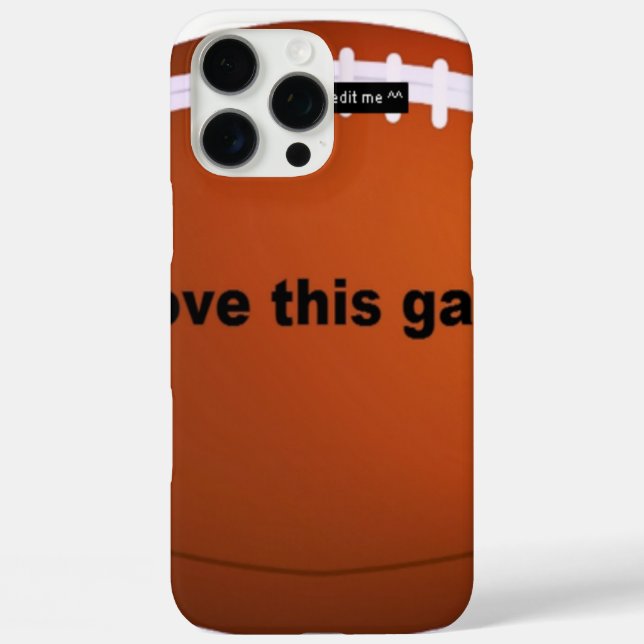 Coques Case-Mate iPhone J'aime les footballs américains.png (Verso)
