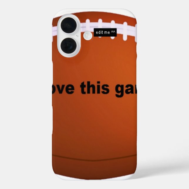 Coques Case-Mate iPhone J'aime les footballs américains.png (Verso)