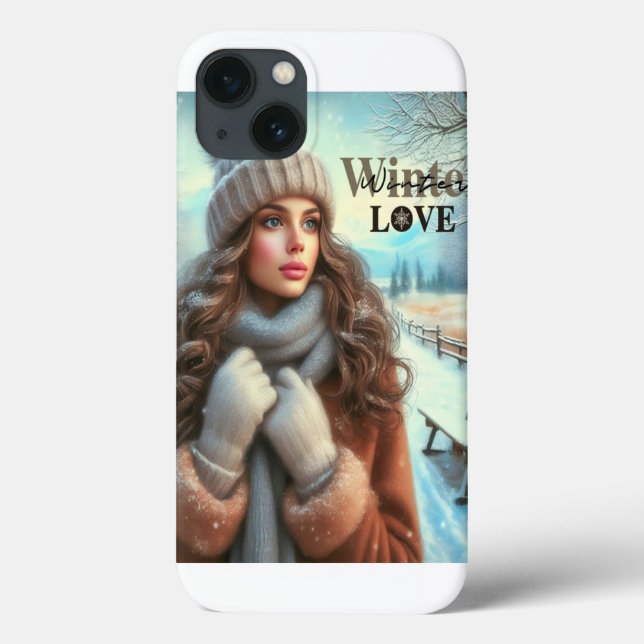 Coques Case-Mate iPhone J'aime l'hiver (Verso)
