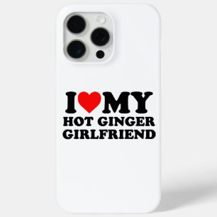 Coque Case-Mate iPhone j'aime ma petite amie au gingembre chaud