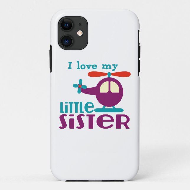 Coques Case-Mate iPhone J'aime ma petite soeur (Dos)