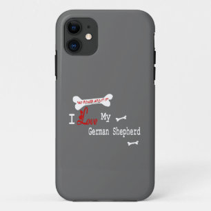 Coques Pour iPhone J'Aime Mon Berger Allemand