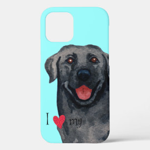 Case-Mate iPhone Case J'aime mon Black Lab