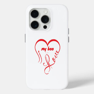 Coque Case-Mate iPhone J'aime mon Boo • Pour toujours et à jamais ^_^