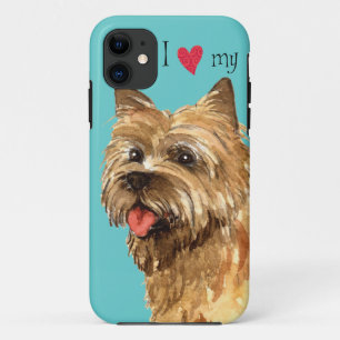 Coque Case-Mate iPhone J'aime mon cairn Terrier