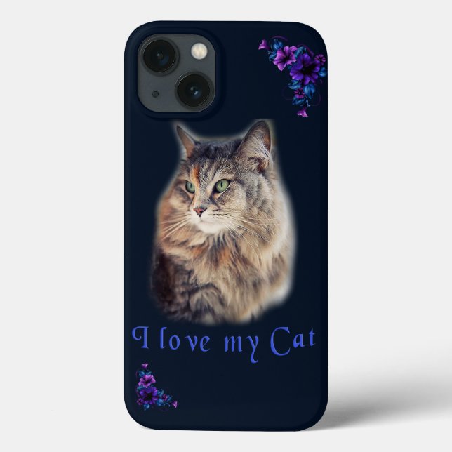Coques Case-Mate iPhone J'aime mon chat (Verso)