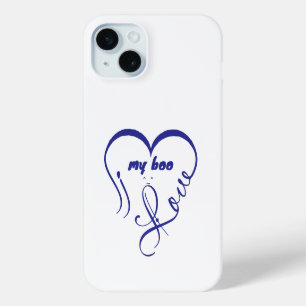Coque Case-Mate iPhone J'aime mon chéri • Pour toujours et à jamais ^_^