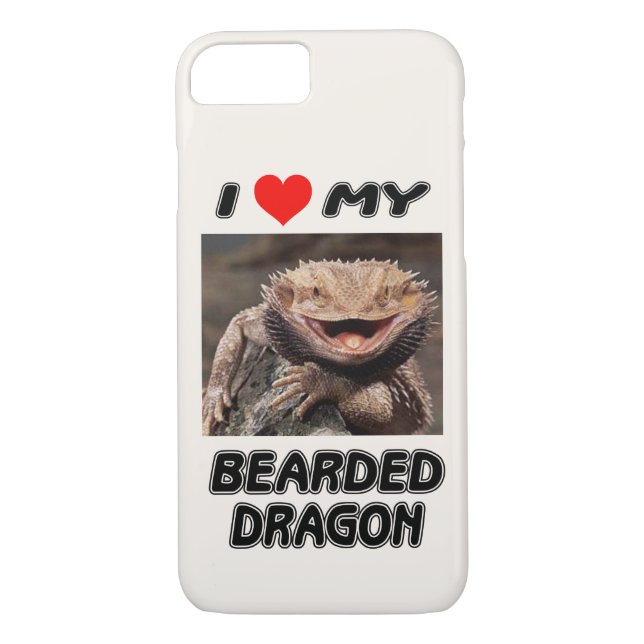 COQUES Case-Mate iPhone J'AIME MON DRAGON BARDÉ - AJOUTEZ VOTRE PROPRE PHO (Dos)