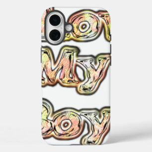 Coques iPhone 16 Plus J'aime mon garçon