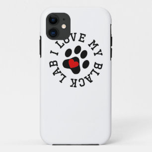 Case-Mate iPhone Case J'aime mon laboratoire noir