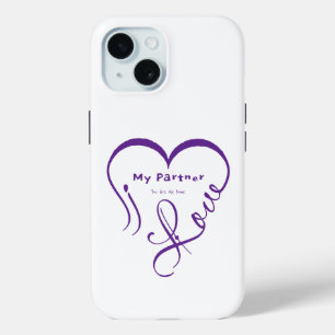 Coque Case-Mate iPhone J'aime mon partenaire - Vous êtes mon oreiller déc