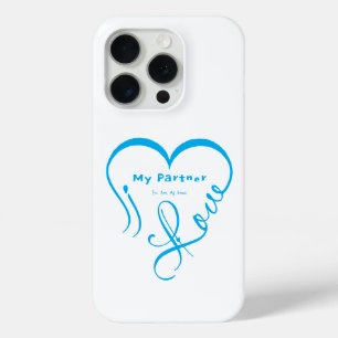 Coque Case-Mate iPhone J'aime mon partenaire - Vous êtes mon oreiller déc
