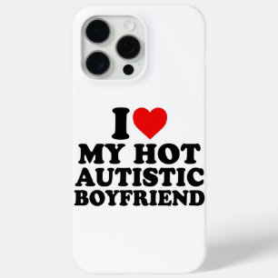 Coque Case-Mate iPhone J'Aime Mon Petit Amis Autiste Chaud