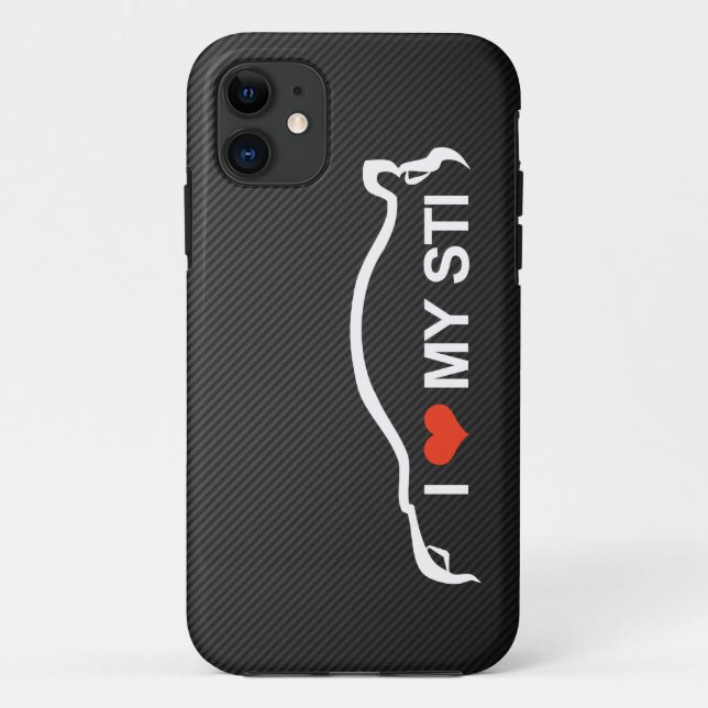Coques Case-Mate iPhone J'aime mon STI (Dos)
