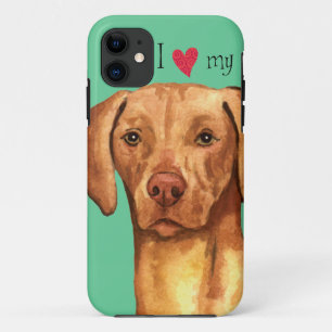 Coque Case-Mate iPhone J'aime mon Vizsla