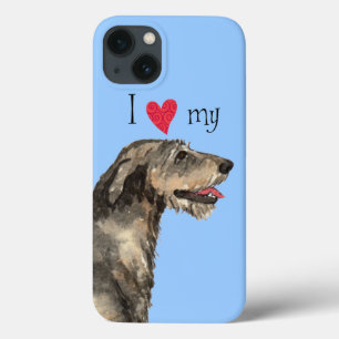 Case-Mate iPhone Case J'aime mon Wolfhound irlandais