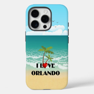 Coque iPhone 16 Pro J'aime Orlando, Floride