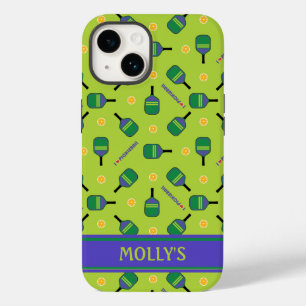 Coque Case-Mate iPhone J'aime Pickleball green Iphone 14