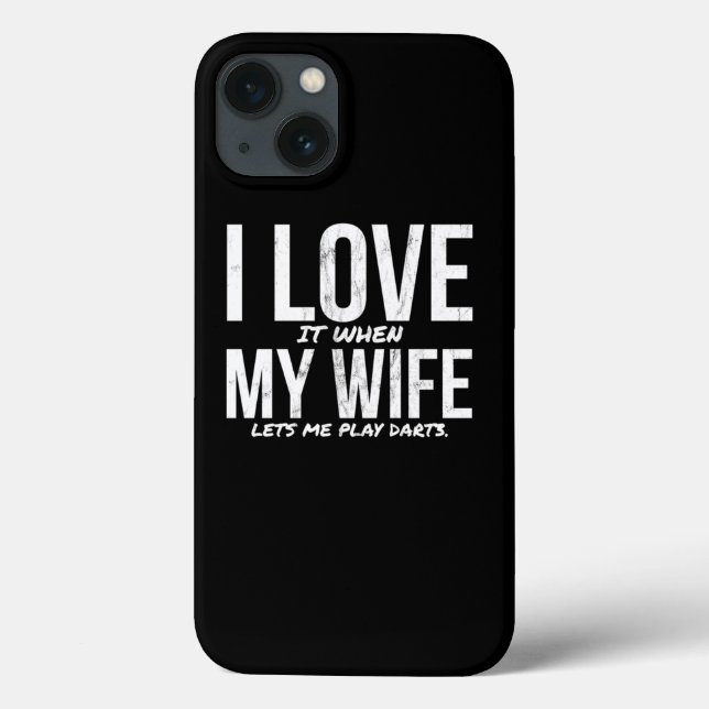 Coques Case-Mate iPhone J'Aime Quand Ma Femme Me Laisse Jouer Des Fesses D (Verso)