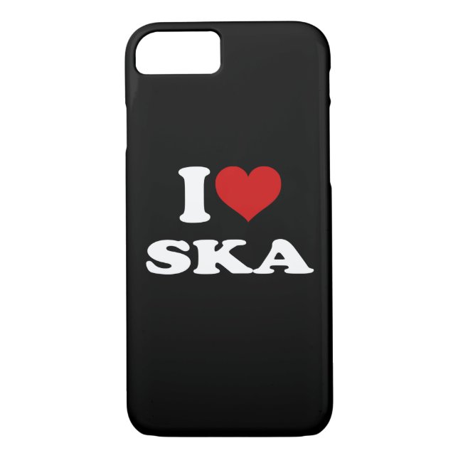 Coques Case-Mate iPhone J'aime Ska (Dos)