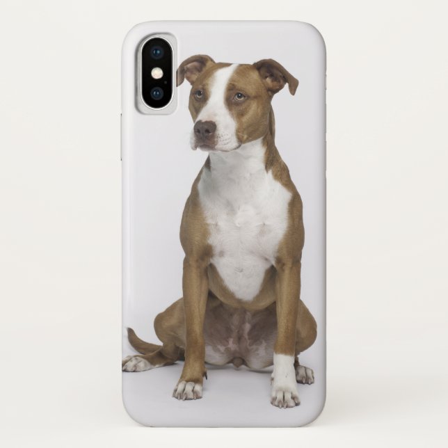 Coques Case-Mate iPhone J'aime vraiment le cas d'Iphone X de chiens (Dos)