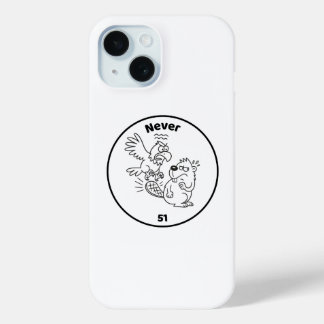 Coque Case-Mate iPhone Jamais 51 Castor contre Aigle