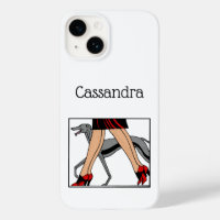 Jambes Art Déco Femmes Greyhound Whippet Chien R