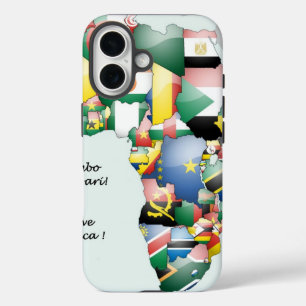 Coque Pour iPhone 16 Jambo Habari Afrique ! J'aime l'Afrique