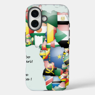 Coque Pour iPhone 16 Jambo Habari Afrique ! J'aime l'Afrique