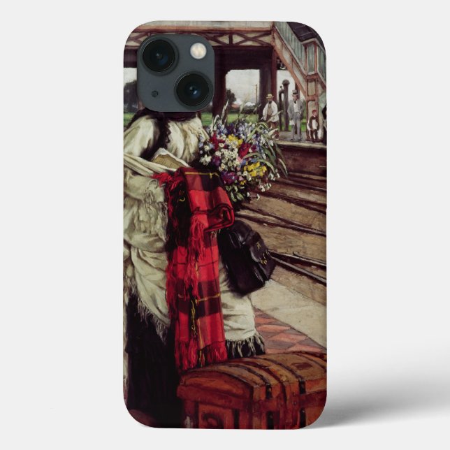 Coques Case-Mate iPhone James Tissot | Waiting at the Station (Verso)