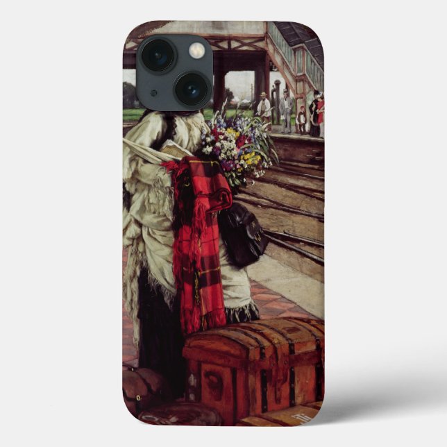 Coques Case-Mate iPhone James Tissot | Waiting at the Station (Verso)