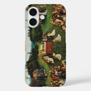 Coque Pour iPhone 16 Jan van Eyck Adoration de l'Agneau mystique Art