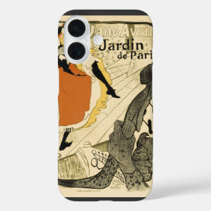 Coque Pour iPhone 16 Jane Avril de la danseuse Art nouveau par Toulouse