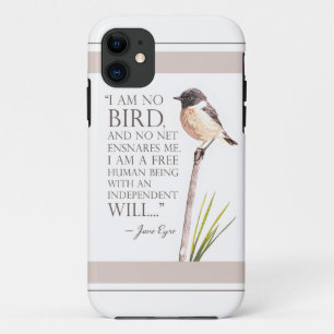 Case-Mate iPhone Case Jane Eyre - Je Ne Suis Pas Un Oiseau - Oiseau Brow