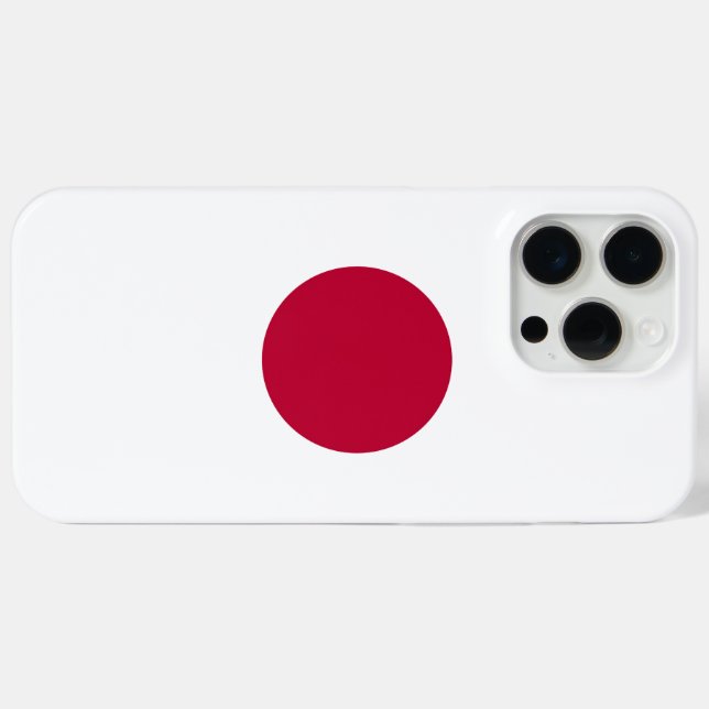 Coques Case-Mate iPhone Japan Flag: Land of Rising Sun, Hinomaru, Nisshōki (Verso (horizontal))