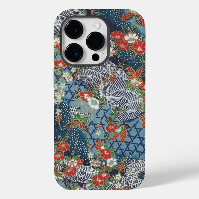 Coques Case-Mate iPhone Japanese art flower Phone Case Iconic Art Cover  (Verso)