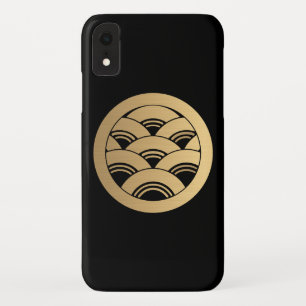 Case-Mate iPhone Case Japonais d'or Kamon de vagues en or de faux