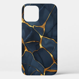 Case-Mate iPhone Case Japonais Kintsugi bleu foncé