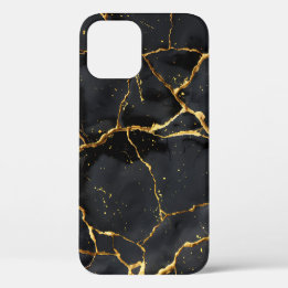 Case-Mate iPhone Case Japonais Kintsugi Noir & Or