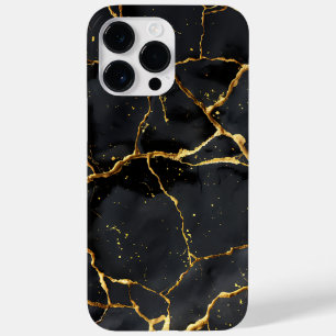 Coque Case-Mate iPhone Japonais Kintsugi Noir & Or