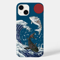 Japonais KOI art, yinyang