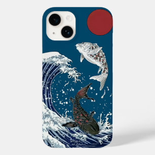 Coque Case-Mate iPhone Japonais KOI art, yinyang