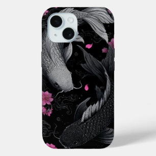 Coque Case-Mate iPhone Japonais Koi Fish mode foncé