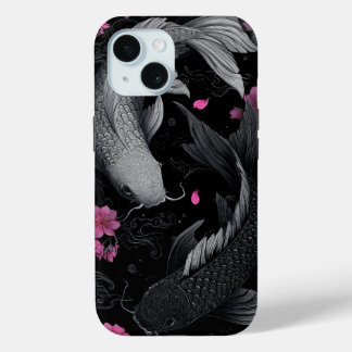 Coque Case-Mate iPhone Japonais Koi Fish mode foncé