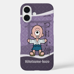 Coques iPhone 16 Japonais Yokai Hitotsume-kozo