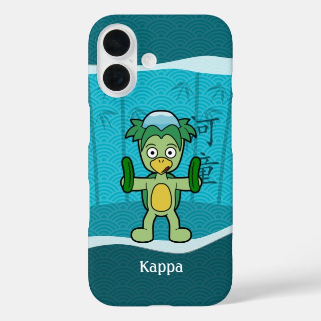 Coques Case-Mate iPhone Japonais Yokai Kappa (Verso)