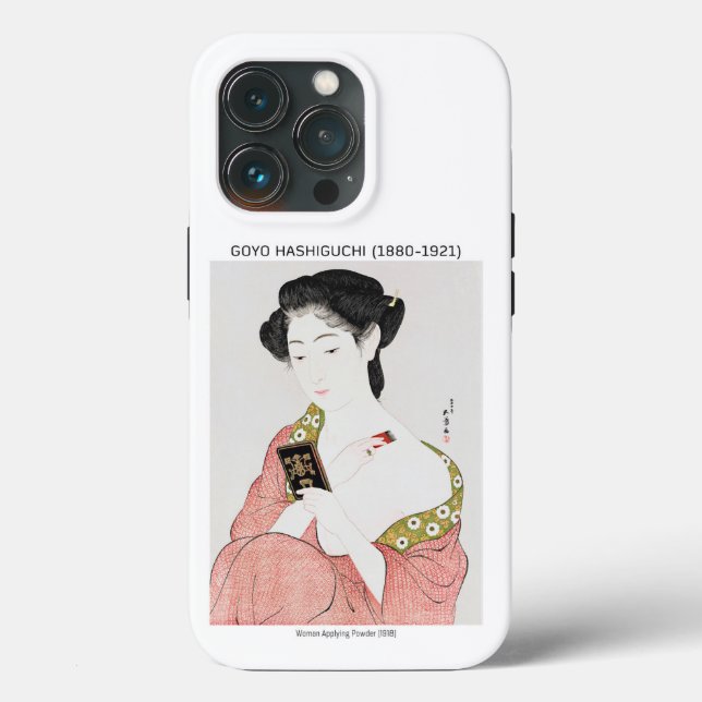 Coques Case-Mate iPhone Japonaise application de poudre - Goyō Hashiguchi (Verso)