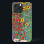 Case-Mate iPhone Case Jardin agricole de Gustav Klimt avec tournesols<br><div class="desc">Jardin agricole de Gustav Klimt avec Coque Sunflowers iPhone 13 Pro.</div>