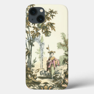Case-Mate iPhone Case Jardin asiatique avec femme et animaux