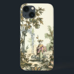 iPhone 13 Case Jardin asiatique avec femme et animaux<br><div class="desc">Un joli jardin de style asiatique rempli d'animaux variés et surveillé par une femme vigilante. La scène évoque les pensées du Jardin d'Eden,  avec un serpent glissant au premier plan. Un cadeau parfait pour la personne mondaine et bien voyagée dans votre vie!</div>